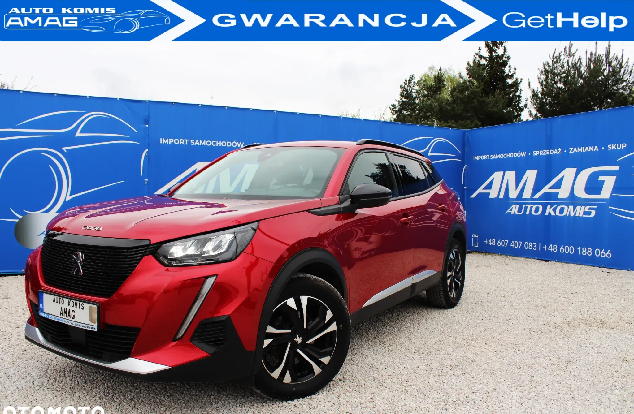 samochody osobowe Peugeot 2008 cena 87900 przebieg: 55000, rok produkcji 2022 z Gołdap